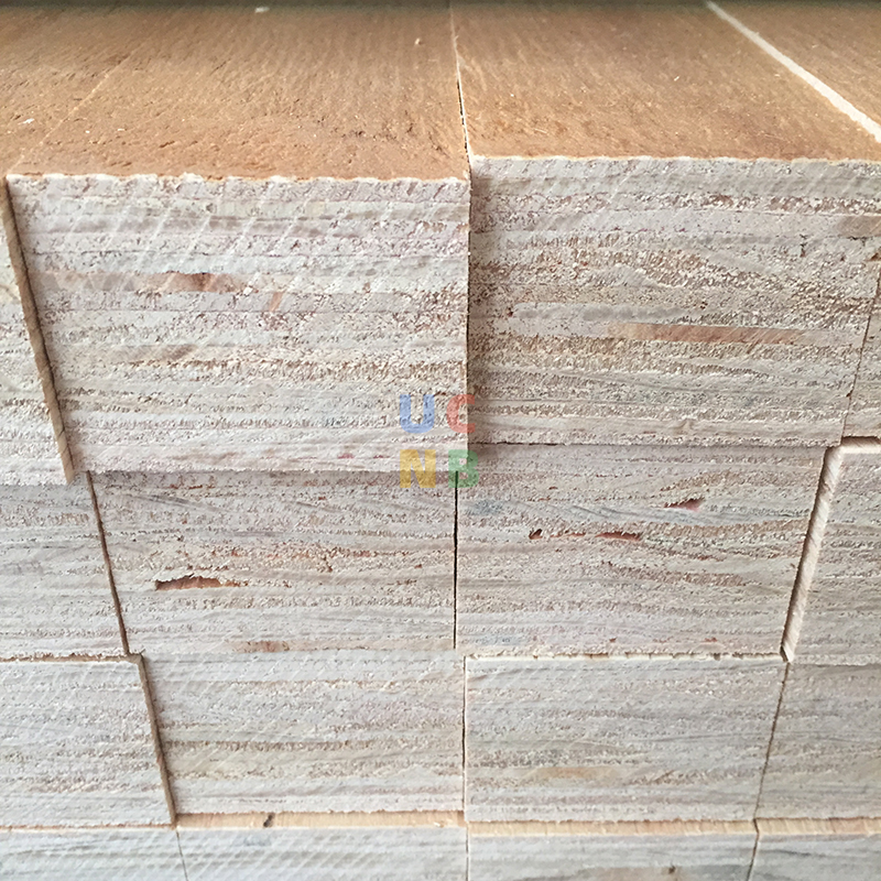 Rough Sawn Pine Wood Beams with LVL for Custom Designs